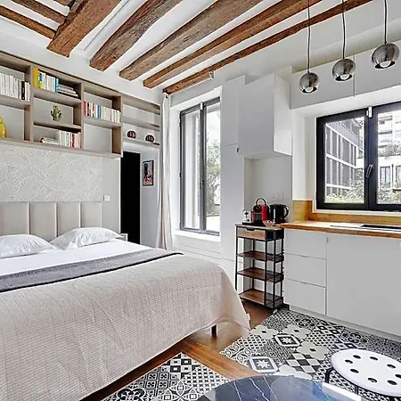Classy Loft - Marais Bastille Daire Paris